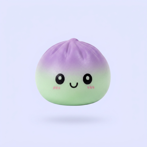 Dumpling Squishy Ombre Mystery Tęczowy Gradient ściskany w dłoni