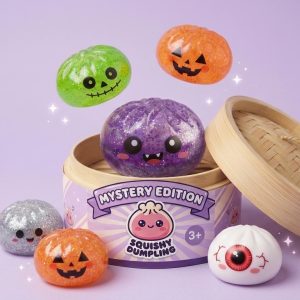 Squishy Dumpling Mystery Halloween Pudełko Niespodzianka ściskany w dłoni