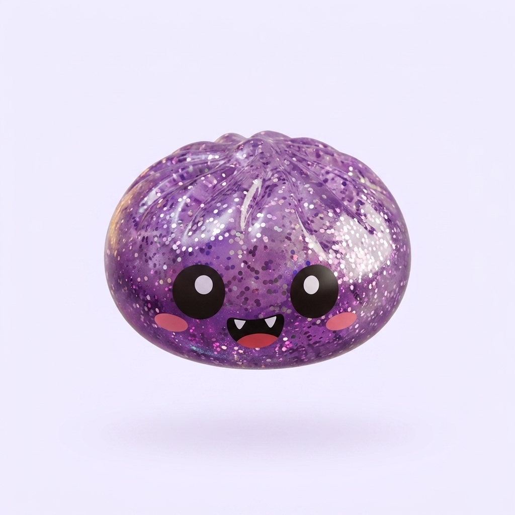 Squishy Dumpling Mystery Halloween Pudełko Niespodzianka ściskany w dłoni