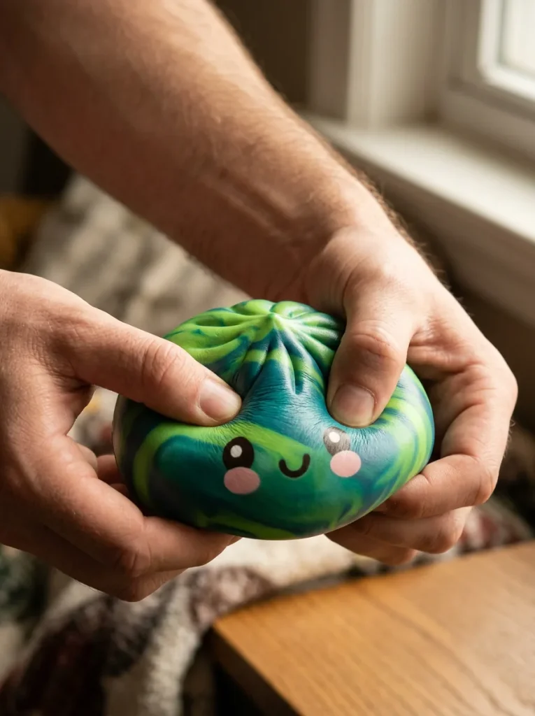Dumpling Squishy Mystery Tie Dye Mini Niespodzianka podczas ściskania