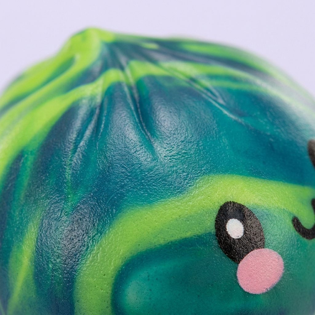 Dumpling Squishy Mystery Tie Dye Mini Niespodzianka makro tekstury pianki