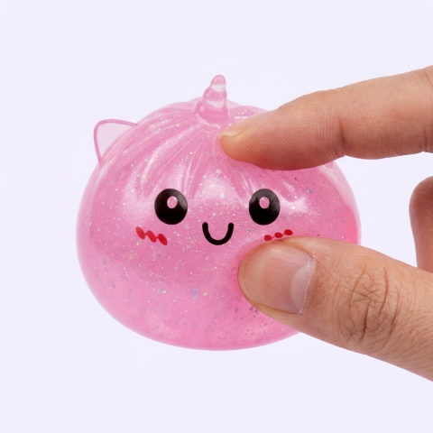 Dumpling Squishy Mystery Mini Jednorożec ściskany w dłoni