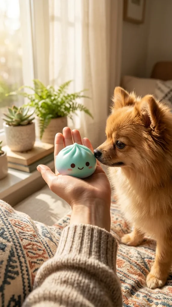 Mystery Squishy Dumpling – Świecąca Lampka Nocna z pluszakiem