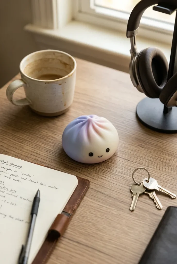 Mystery Squishy Dumpling – Świecąca Lampka Nocna na biurku