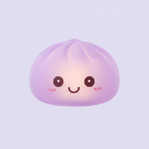 Mystery Squishy Dumpling – Świecąca Lampka Nocna ściskany w dłoni