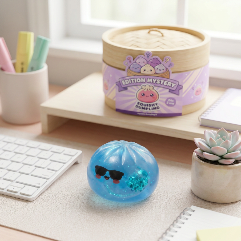 Mystery Dumpling Squishy Edycja Letnia w codziennej aranżacji