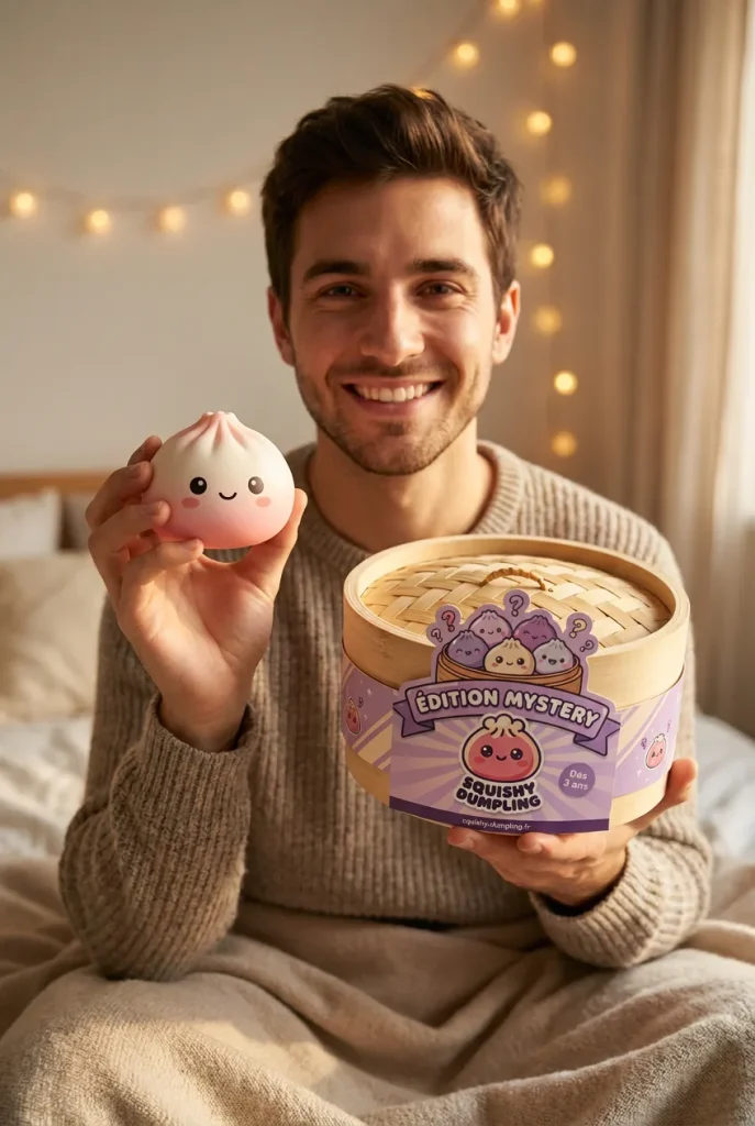 Mystery Dumpling Squishy Edycja Letnia z pudełkiem