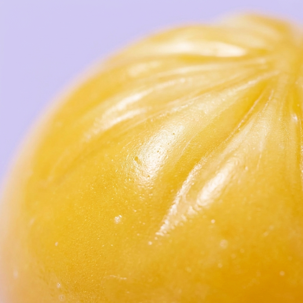 Mystery Dumpling Squishy w Okularach makro tekstury pianki