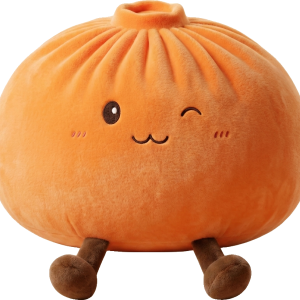 Giant Dumpling Squishy Pomarańczowy XXL ściskany w dłoni