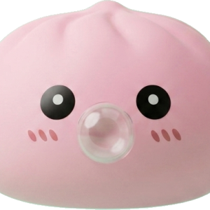 Dumpling Squishy Różowy Pufiasty ściskany w dłoni