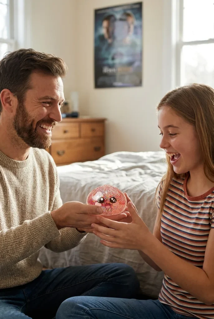 Galaxy Dumpling Squishy Różowa Galaktyka jako pomysł na prezent