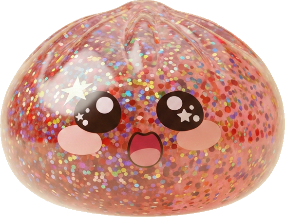 Galaxy Dumpling Squishy Różowa Galaktyka ściskany w dłoni