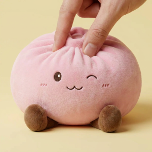 Squishy Dumpling Toy Różowy Gigant ściskany w dłoni