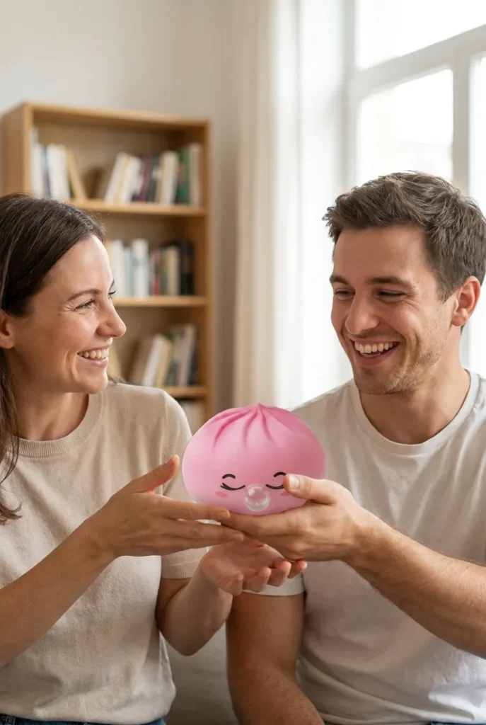 Dumpling Squishy Rose Rare Blow Kolekcjonerski jako pomysł na prezent