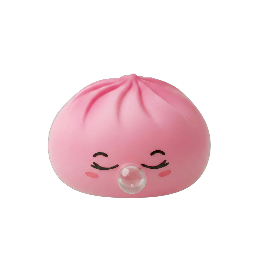 Dumpling Squishy Rose Rare Blow Kolekcjonerski ściskany w dłoni