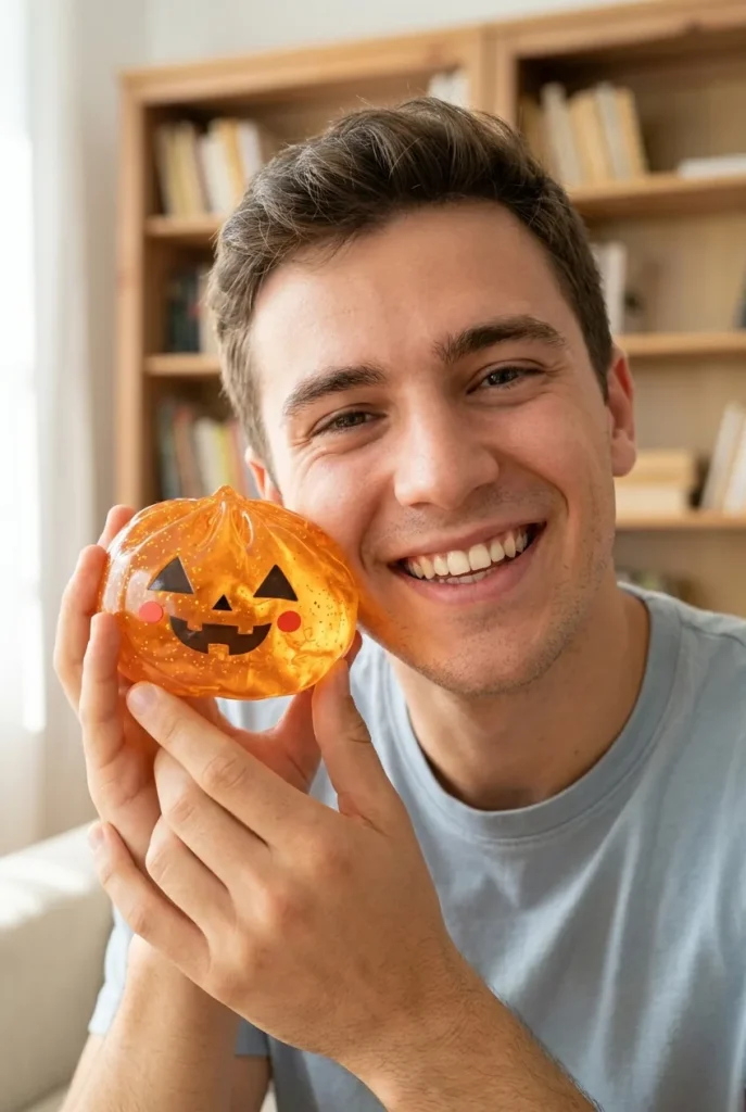 Pumpkin Dumpling Squishy Halloween Dynia na co dzień