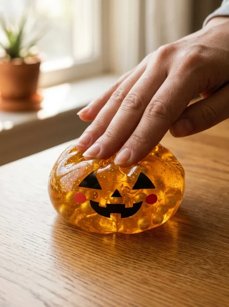 Pumpkin Dumpling Squishy Halloween Dynia podczas ściskania