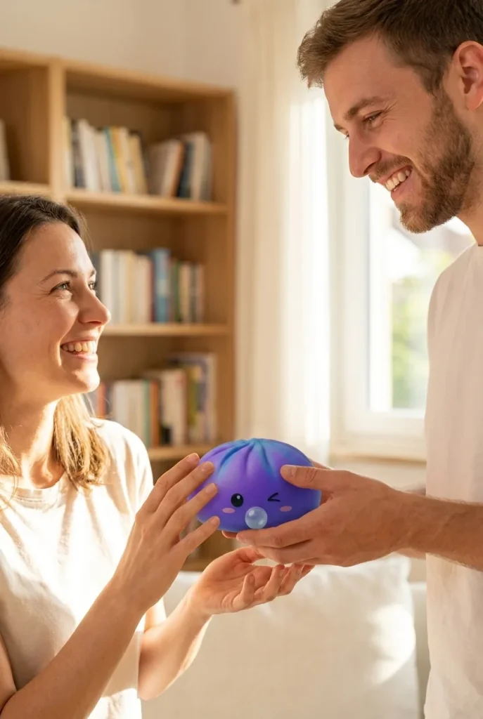 Dumpling Squishy Purple Rare Blow Fioletowy jako pomysł na prezent