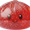 Glitter Dumpling Squishy Czerwony Szczęście ściskany w dłoni
