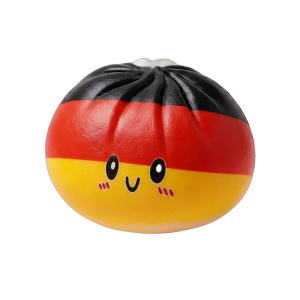 Flag Squishy Toy Niemcy Dumpling ściskany w dłoni