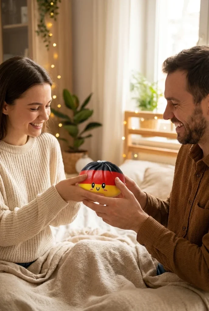Flag Squishy Toy Niemcy Dumpling jako pomysł na prezent