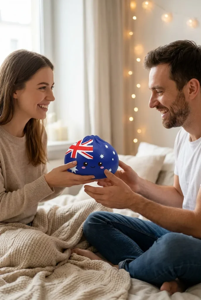 Flag Squishy Dumpling Australia jako pomysł na prezent