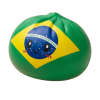Dumpling Squishy Flag Brazylia ściskany w dłoni