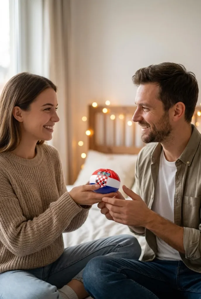 Flag Squishy Dumpling Chorwacja Antystresowy Bao jako pomysł na prezent