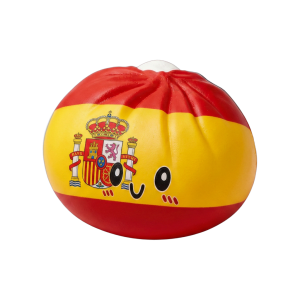Squishy Flag Dumpling Hiszpania ściskany w dłoni