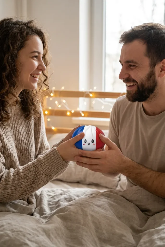 France Flag Squishy Dumpling Trójkolorowy jako pomysł na prezent