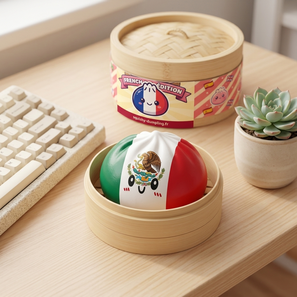 Flag Squishy Dumpling Meksyk w codziennej aranżacji