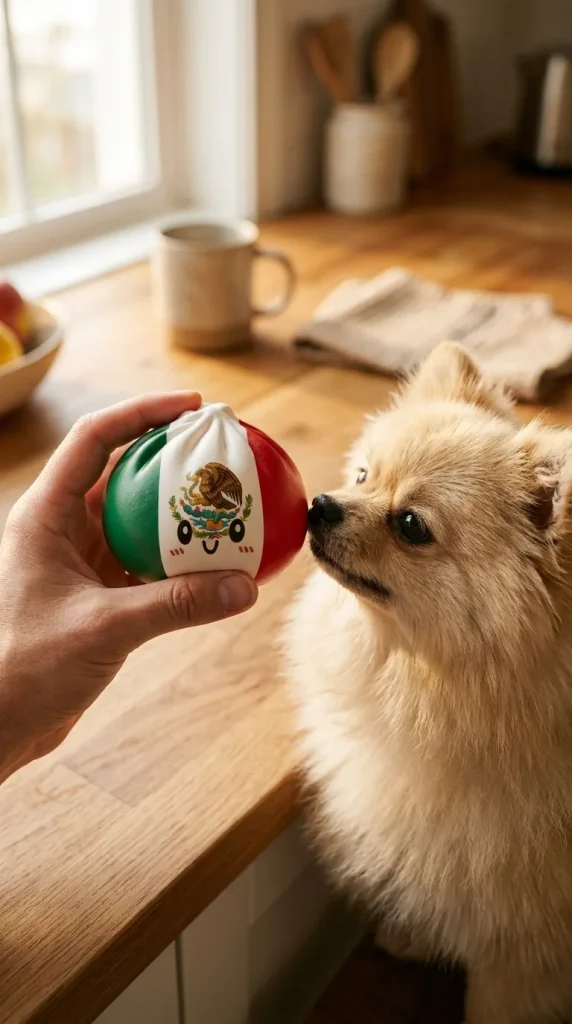 Flag Squishy Dumpling Meksyk z pluszakiem