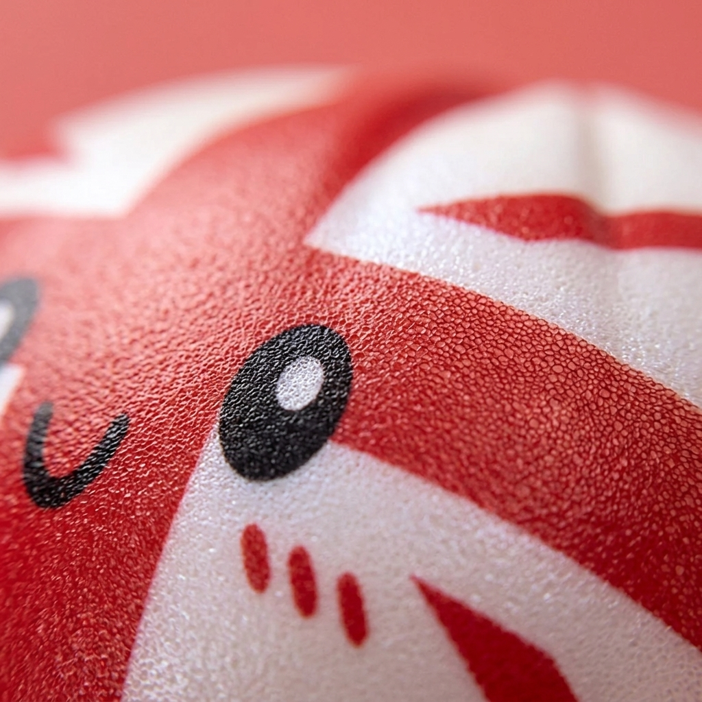 Flag Squishy Toy Dumpling Wielka Brytania makro tekstury pianki