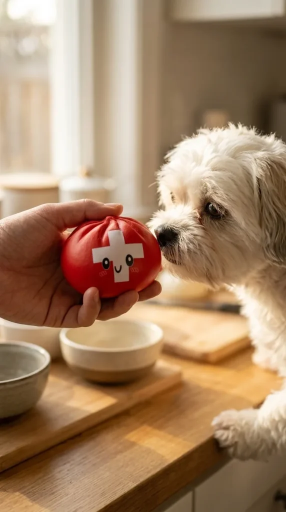Flag Squishy Toy Szwajcaria Dumpling z pluszakiem