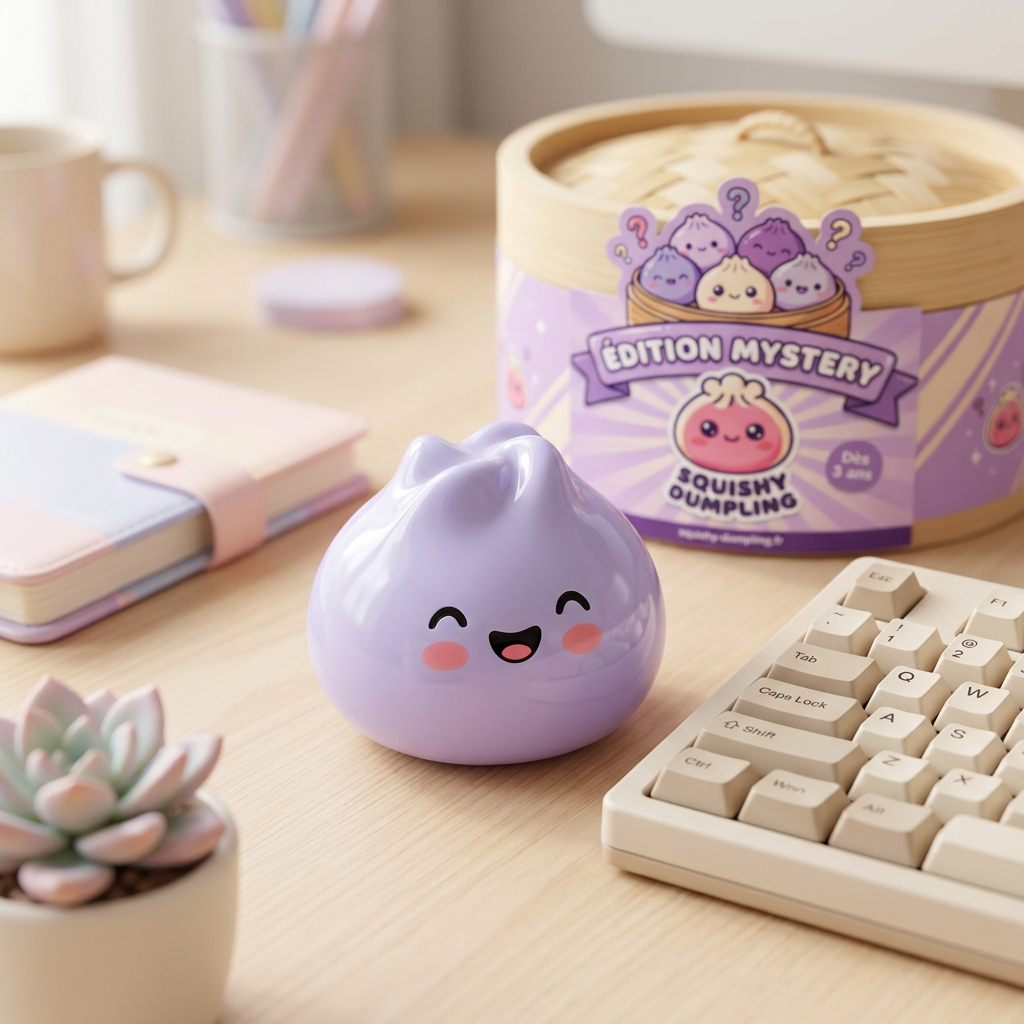 Dumpling Squishy Mystery Niespodzianka w codziennej aranżacji