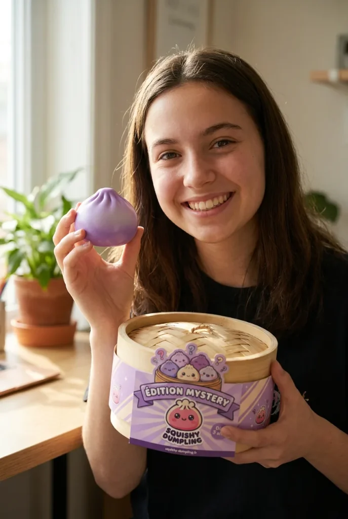 Dumpling Squishy Mystery Niespodzianka z pudełkiem