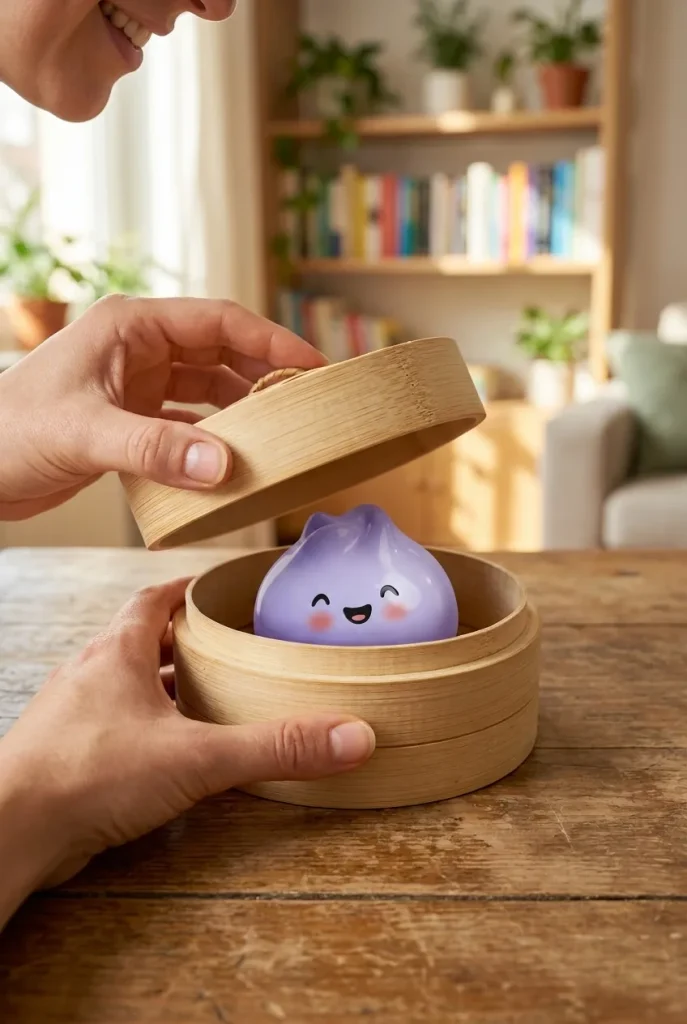 Dumpling Squishy Mystery Niespodzianka podczas rozpakowywania