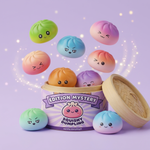 Mystery Dumpling Squishy Niespodzianka Viral ściskany w dłoni