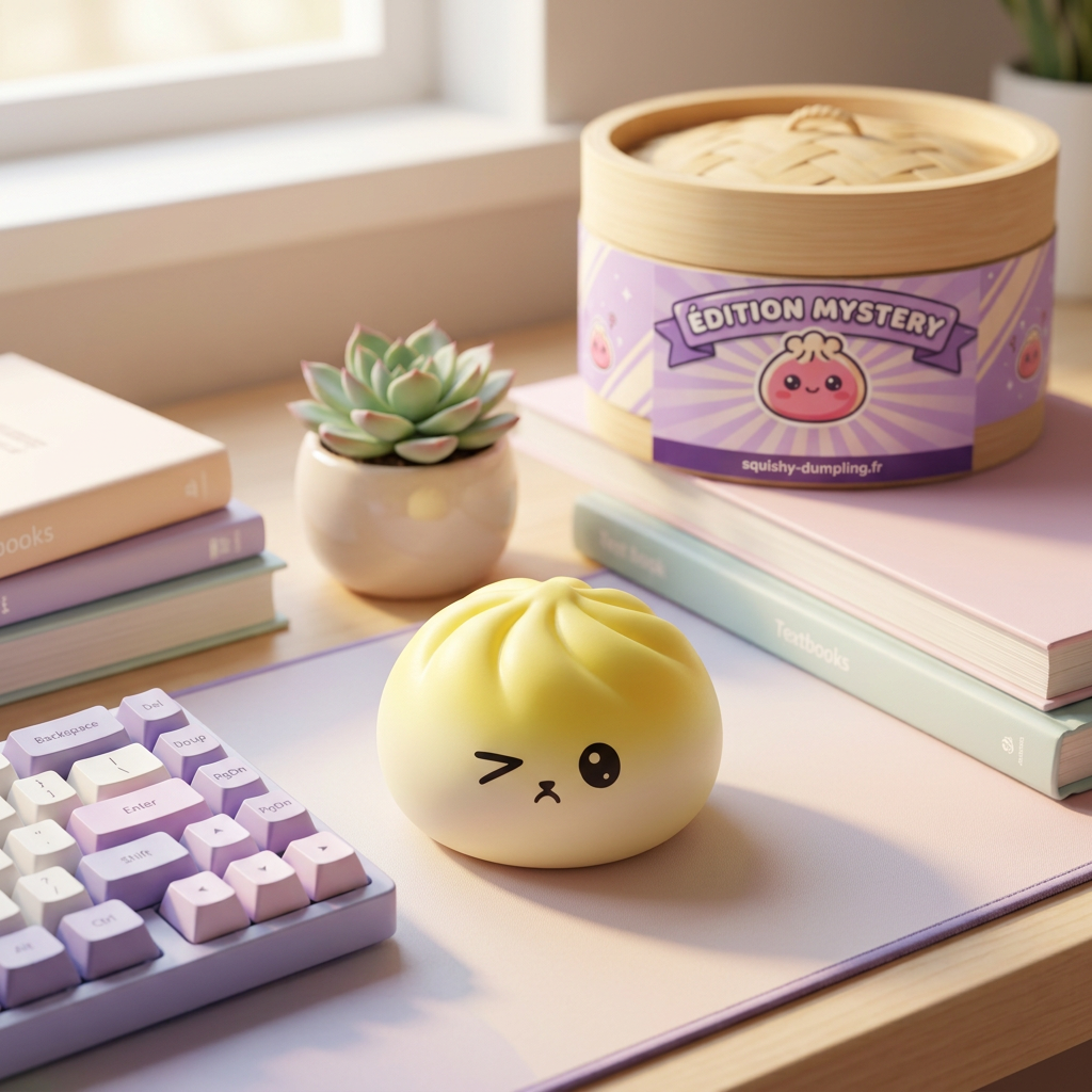 Mystery Dumpling Squishy Niespodzianka Viral w codziennej aranżacji