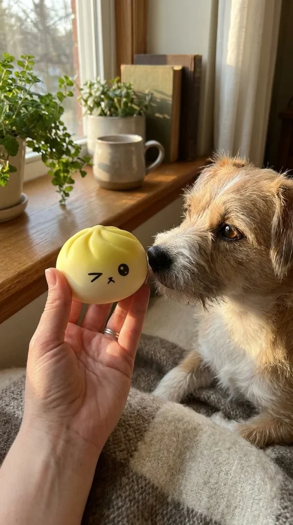 Mystery Dumpling Squishy Niespodzianka Viral z pluszakiem