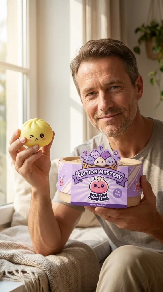 Mystery Dumpling Squishy Niespodzianka Viral z pudełkiem