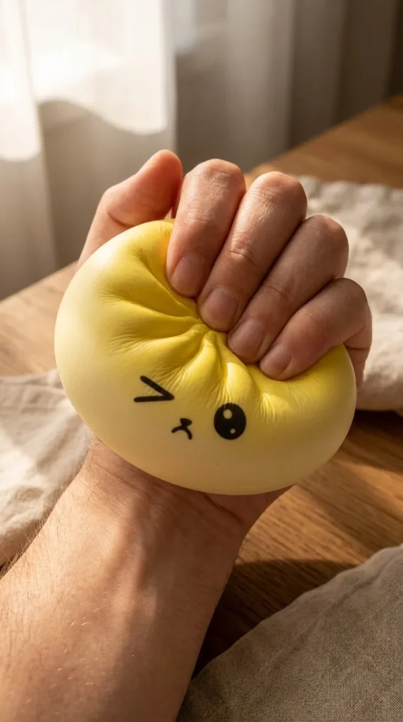 Mystery Dumpling Squishy Niespodzianka Viral podczas ściskania