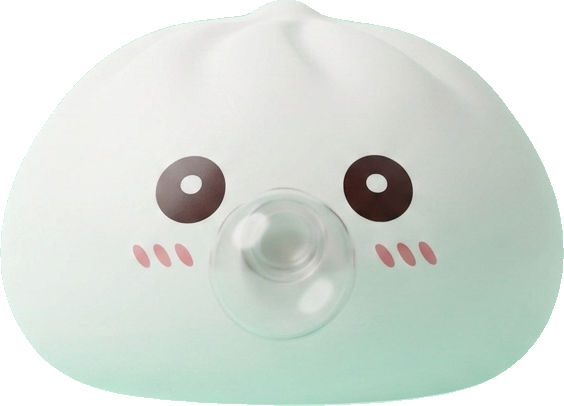 Giant Dumpling Squishy Biały Obłok ściskany w dłoni