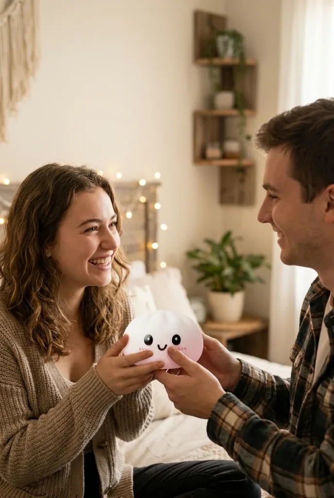 Dumpling Squishy Śnieżnobiały jako pomysł na prezent