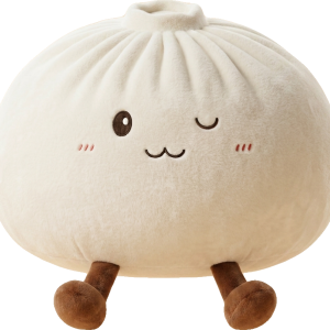 Dumplings Squishy Toy XXL Biały ściskany w dłoni