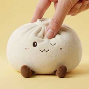 Dumplings Squishy Toy XXL Biały ściskany w dłoni