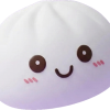 Dumpling Squishy Lampka Nocna Biały Księżyc ściskany w dłoni