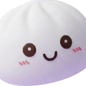 Dumpling Squishy Lampka Nocna Biały Księżyc ściskany w dłoni