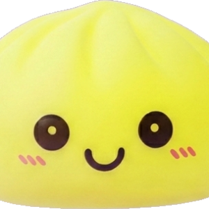 Dumpling Squishy Lampka Nocna Słoneczny Żółty ściskany w dłoni