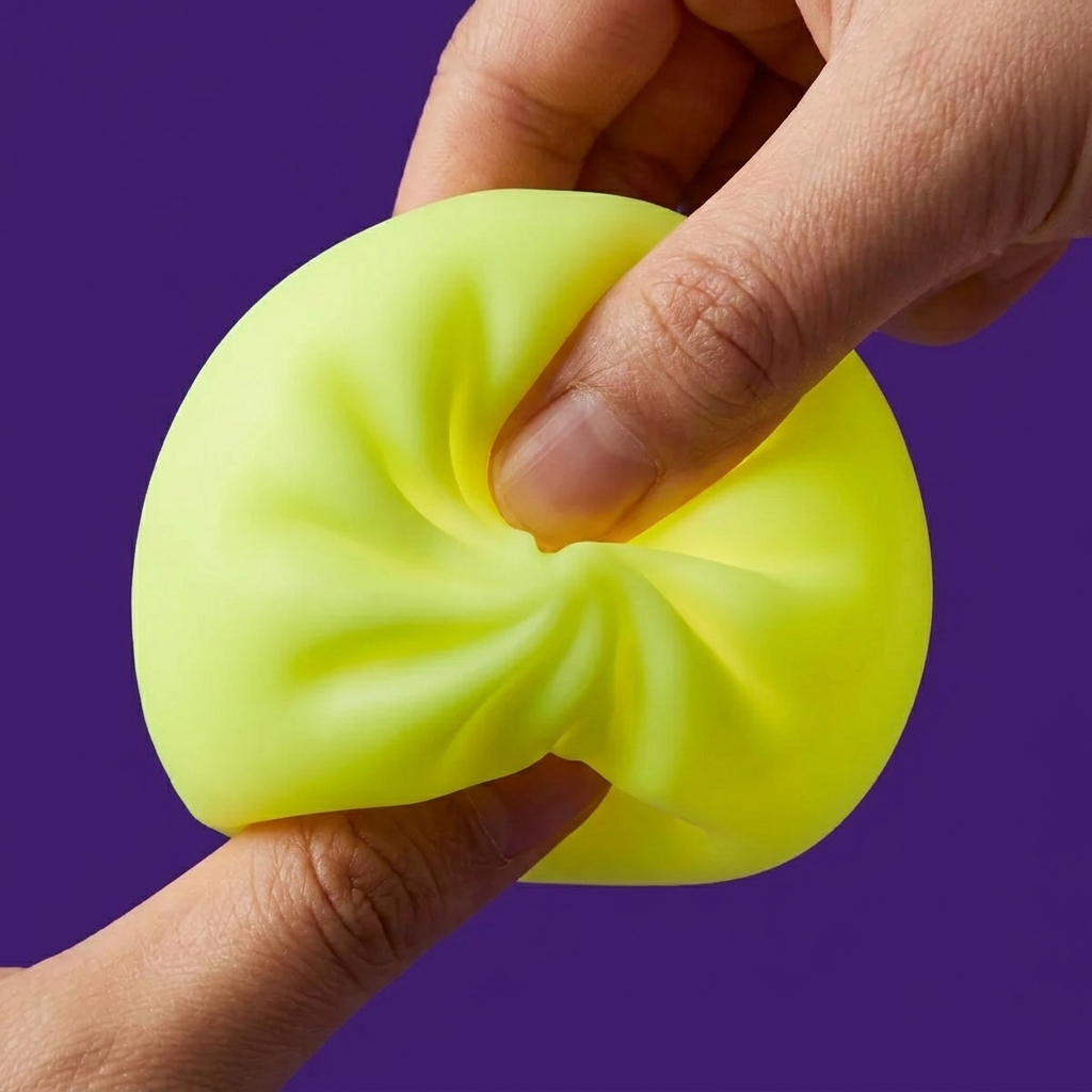 Dumpling Squishy Lampka Nocna Słoneczny Żółty ściskany w dłoni